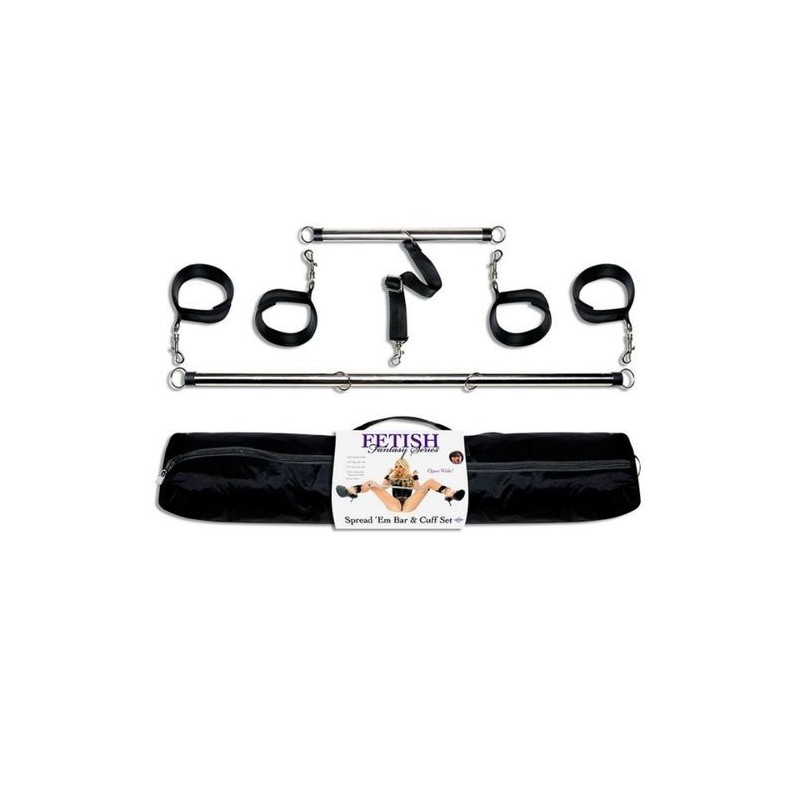 Barre bondage Spread 'Em Bar & Cuff