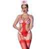 Ensemble body infirmière Chilirose