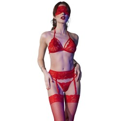 Ensemble rouge 4 pièces Chilirose