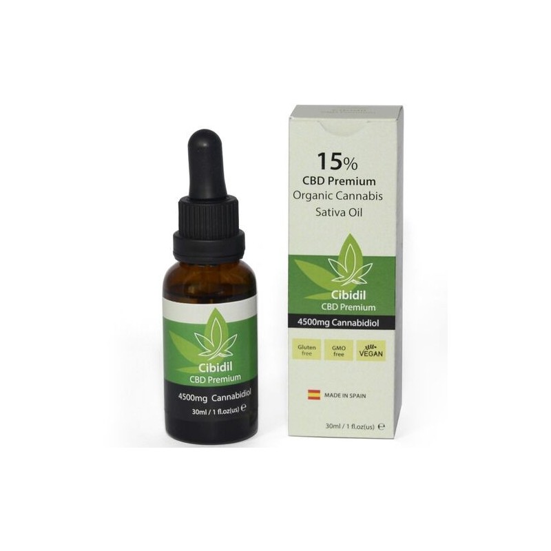 Huile relaxante  Cibidil de CBD 15%