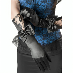 Gants noirs en dentelle Chilirose