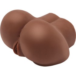 Masturbateur Big Ass marron avec vibro The Act
