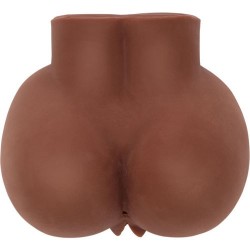 Masturbateur Big Ass marron avec vibro The Act