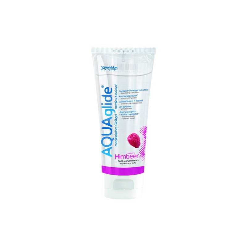 Lubrifiant framboise à base d'eau AquaGlide