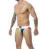 Jockstrap rayures arc-en-ciel MOB