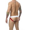 Jockstrap rayures arc-en-ciel MOB