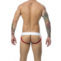 Jockstrap rayures arc-en-ciel MOB