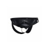 Jockstrap cockring noir Dngeon MOB