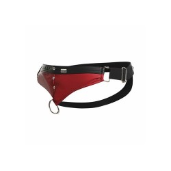 Jockstrap cockring rouge Dngeon MOB