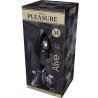 Plug anal de luxe métal cristal rose Alive