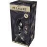 Plug anal de luxe métal cristal noir Alive