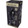 Plug anal de luxe métal cristal noir Alive