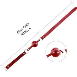 Bâillon Discrétion rouge Alive