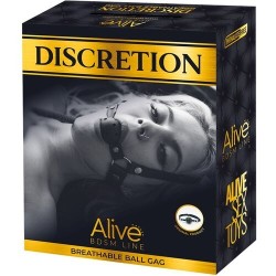 Bâillon Discrétion noir Alive