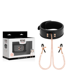 Collier Black Edition avec pinces Begme