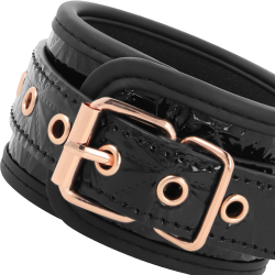Menottes Chevilles Premium Doublées Black Edition Begme