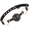 Bâillon en cuir végétalien Black Edition Begme