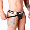 Jockstrap cuir MX25NC blanc Macho