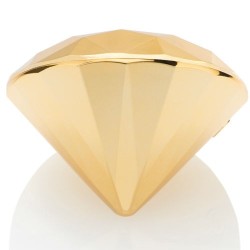 Vibrateur diamant doré Twenty One Bijoux Indiscrets