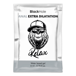 Gel à base d'eau Dilatation anale doses Black Hole