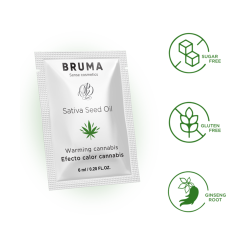 Gel CBD glissant Confort Aloe Vera doses BRUMA