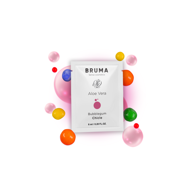 Gel Bubblegum glissant Confort Aloe Vera doses BRUMA