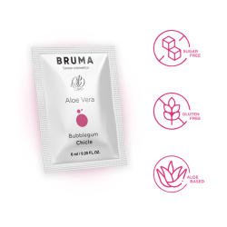 Gel Bubblegum glissant Confort Aloe Vera doses BRUMA