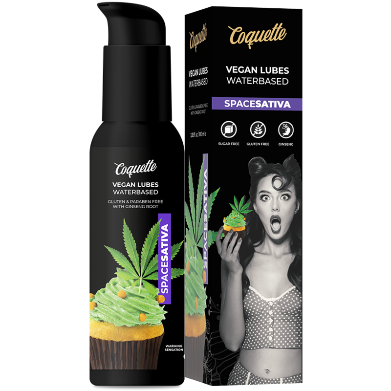 Lubrifiant végan premium Sativa Coquette Chic