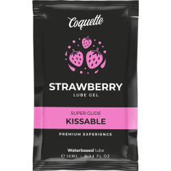 Lubrifiant fraise kissable doses Coquette Chic
