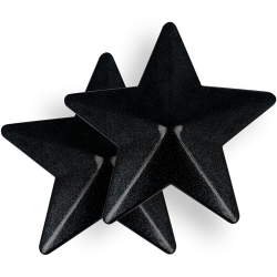 Cache tétons étoiles noires Coquette Chic