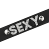 Collier ras de cou noir Sexy Coquette Chic