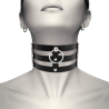 Collier ras de cou noir triple Coquette Chic