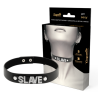Collier ras de cou noir Slave Coquette Chic