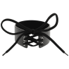 Collier ras de cou noir large Coquette Chic