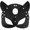 Masque cuir végan oreilles de chat Coquette Chic