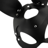 Masque cuir végan oreilles de lapin Coquette Chic
