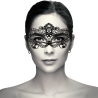 Masque fin en dentelle noire Coquette Chic