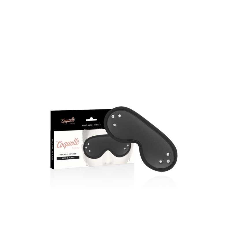 Masque cuir végan doublé Coquette Chic