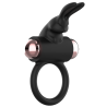 Cockring vibrant Lapin noir Coquette Chic