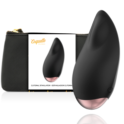 Stimulateur clitorial noir - or Coquette Chic