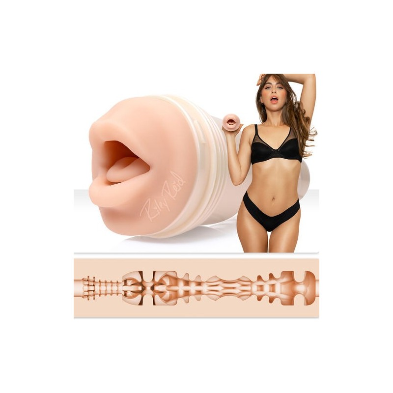 Masturbateur bouche Riley Reid Fleshlight