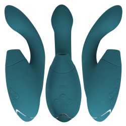 Stimulateur Duo2 bleu pétrole Womanizer