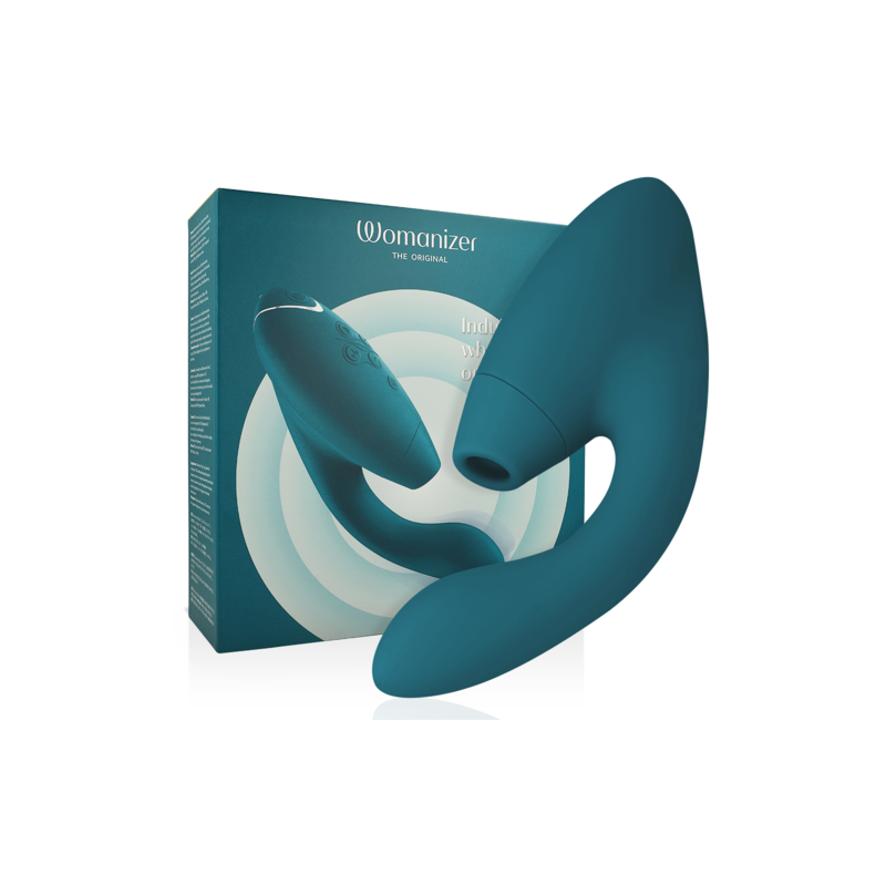 Stimulateur Duo2 bleu pétrole Womanizer