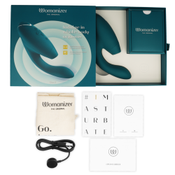 Stimulateur Duo2 bleu pétrole Womanizer