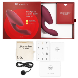 Stimulateur Duo2 bordeaux Womanizer
