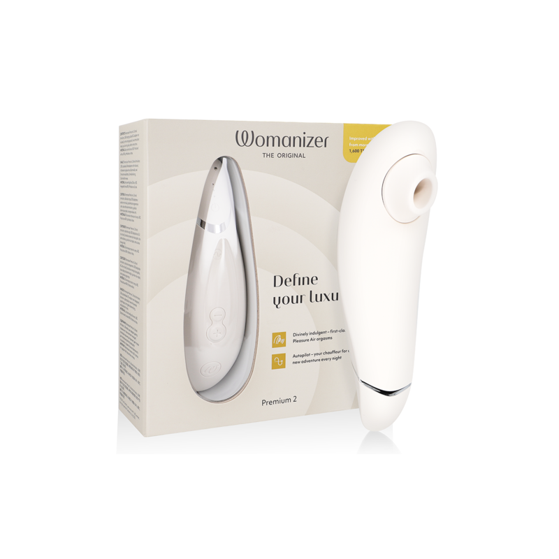 Stimulateur Premium 2 gris chaud Womanizer
