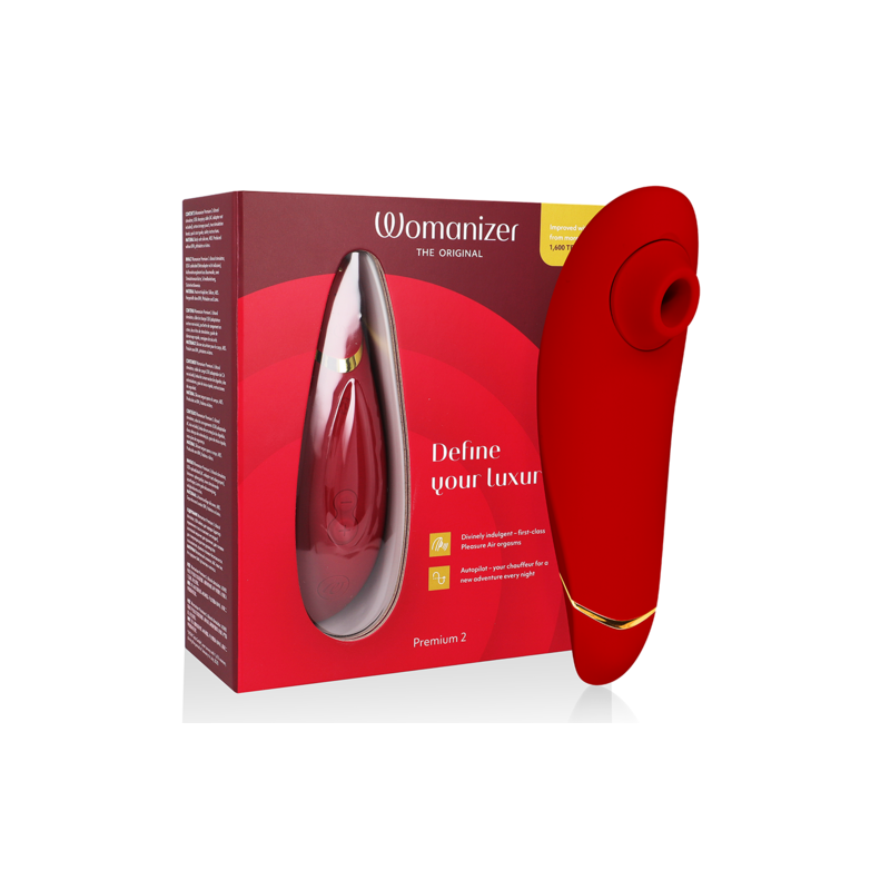 Stimulateur Premium 2 bordeaux Womanizer