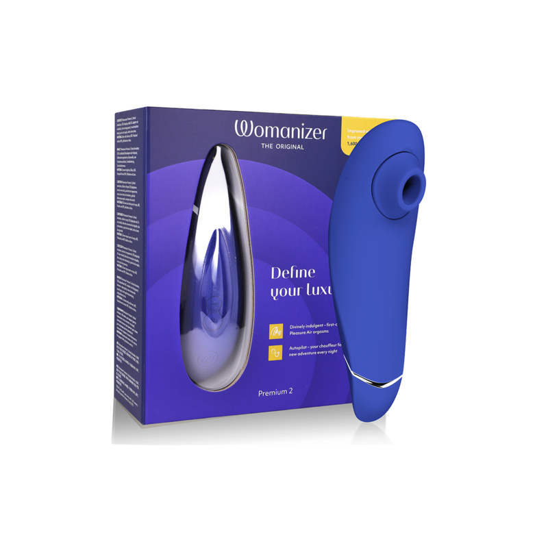 Stimulateur Premium 2 bleu océan Womanizer