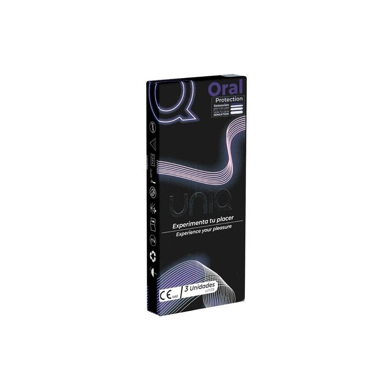 Préservatifs sans latex Oral - Uniq