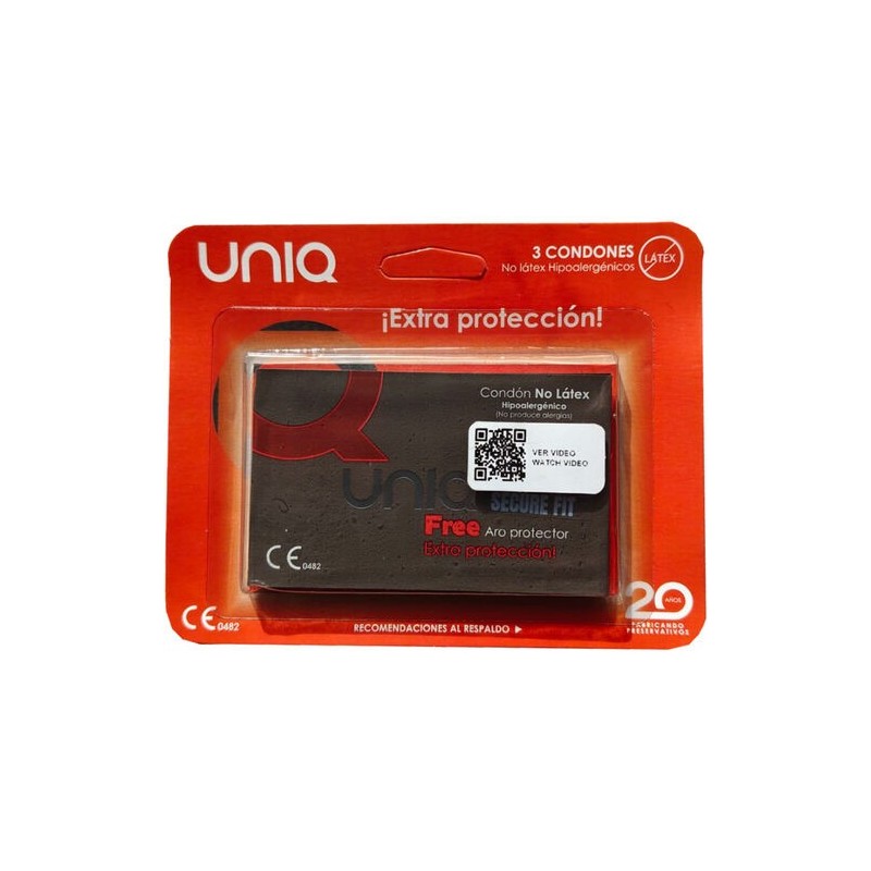 Préservatifs sans latex Secure Fit Uniq